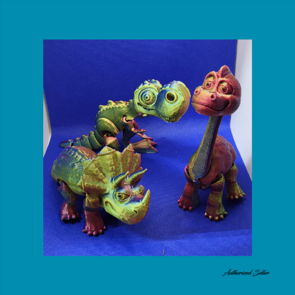 Articulated Dinosaurs 3D - Dances With Dragonflys